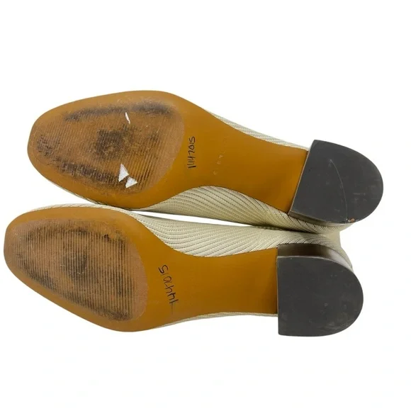 Everlane Cream Ribbed Ankle Booties - Picture 7 of 9